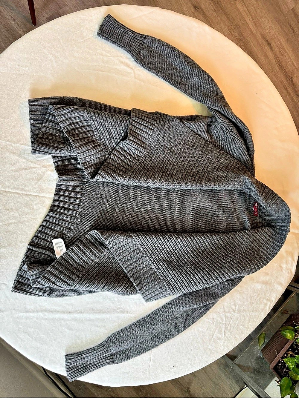 Merona Gray Knit Sweater Size XS
